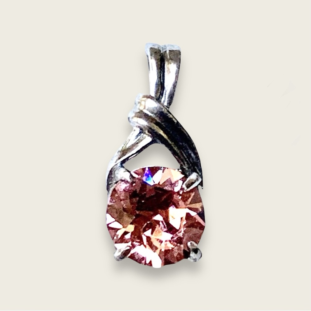 925 Sterling Silver Pendant Round